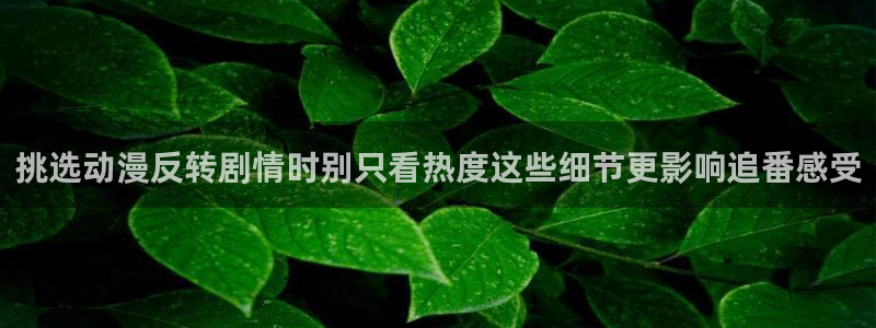 在线观看的里番动漫：挑选动漫反转剧情时别只看热度这些细节更影响追番感受配图